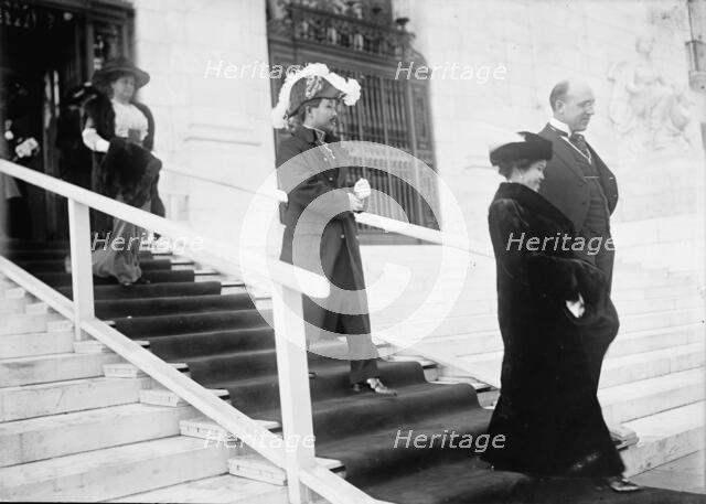 New Years Breakfasts, Pan American Union, 1913. Creator: Harris & Ewing.