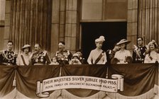 'Their Majesties Silver Jubilee 1910-1935. Royal Family on Balcony at Buckingham Palace', 1935. Creator: Unknown.
