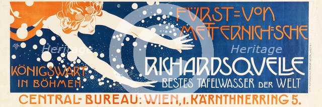 Count Richard Metternich's spring, 1899. Creator: Moser, Koloman (1868-1918).