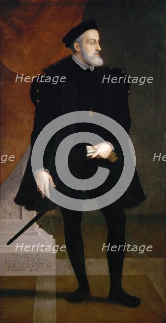 Portrait of the Emperor Charles V (1500-1558).