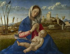 Madonna of the Meadow, c. 1500. Artist: Bellini, Giovanni (1430-1516)