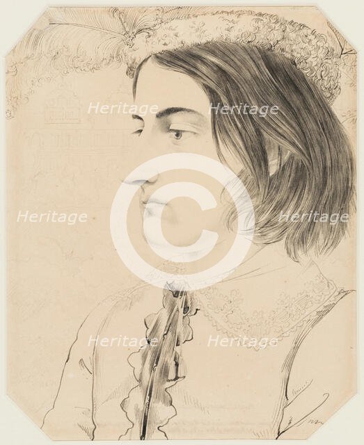 Ludwig Simon, Theological Student, 1816. Creator: Carl Philipp Fohr.