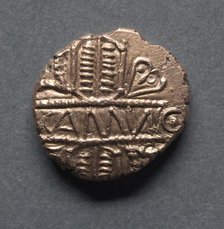 Cunobeline Stater (obverse), c. 10-40 A.D.. Creator: Unknown.