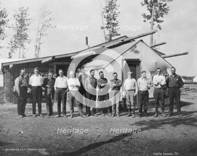 Main office of A.E.C., 1916. Creator: Unknown.