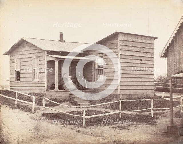 A Frontier Home, 1860s-70s. Creator: Unknown.