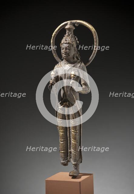 The Sun God Surya (image 1 of 2), Late 8th century. Creator: Unknown.