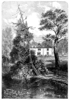 Heathfield House, near Birmingham, the residence of James Watt, 1865. Creator: Unknown.
