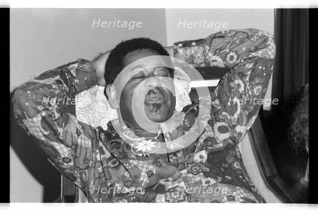 Dizzy Gillespie,  London, 1973.  Artist: Brian O'Connor.