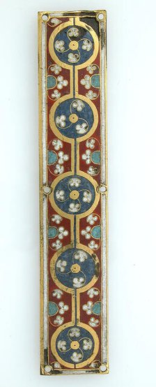 Plaque from a Reliquary Shrine, German, ca. 1186. Creator: Unknown.