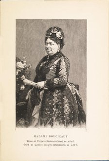 Portrait of Marguerite Boucicaut, née Guérin (1816-1887), 1892. Creator: Anonymous.