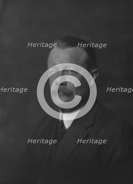 Mr. F. Barthels, portrait photograph, 1919 Mar. 24. Creator: Arnold Genthe.