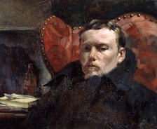 Self-Portrait, c. 1883-1885. Creator: Cross, Henri Edmond (1856-1910).