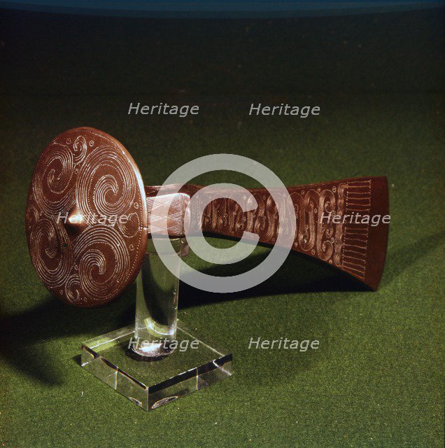 Bronze Ceremonial Axe-Head from Cluj, Romania, Bronze Age, Wietenberg Culture, c2000BC-1500BC. Artist: Unknown.