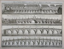 London bridges, 1760. Artist: Anon
