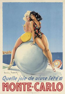Monte-Carlo, c1948. Creator: Icart, Louis Justin Laurent (1888-1950).