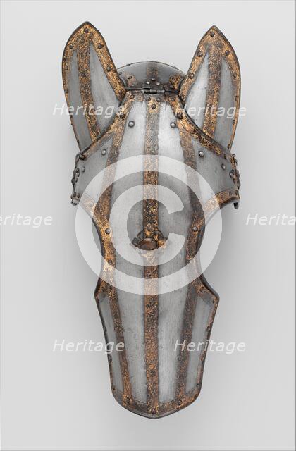 Shaffron (Horse's Head Defense), Dutch, ca. 1620. Creator: Unknown.