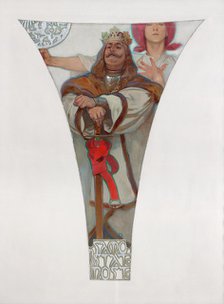 George of Podebrady, 1911. Artist: Mucha, Alfons Marie (1860-1939)