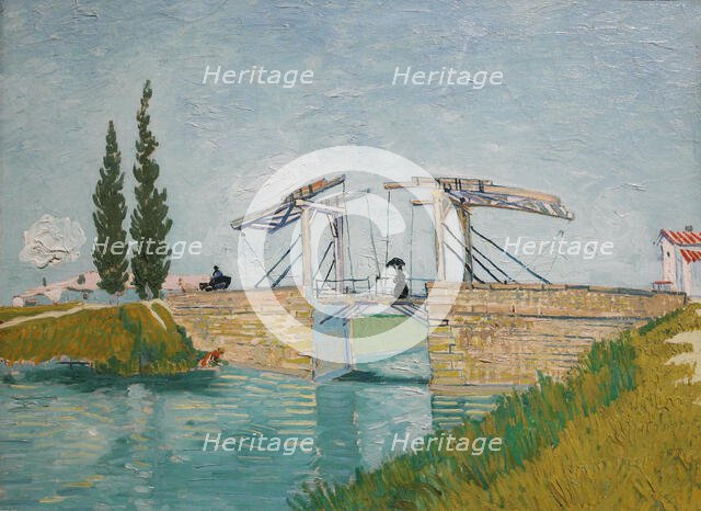 The Langlois bridge (Pont de Langlois), 1888. Creator: Gogh, Vincent, van (1853-1890).