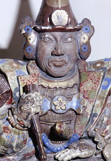 Figure of a Samurai warrior, Japanese. Artist: Unknown