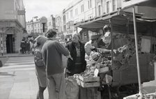 Portobello Market, London, c1955.  Creator: Arthur Charles Kirby Ware.