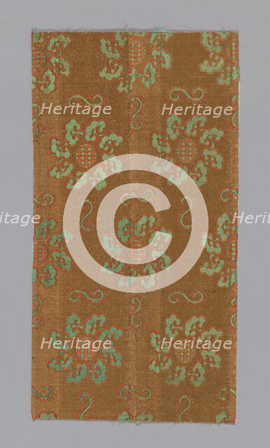 Fragment, Japan, Meiji period (1868-1912), 1875/1900. Creator: Unknown.