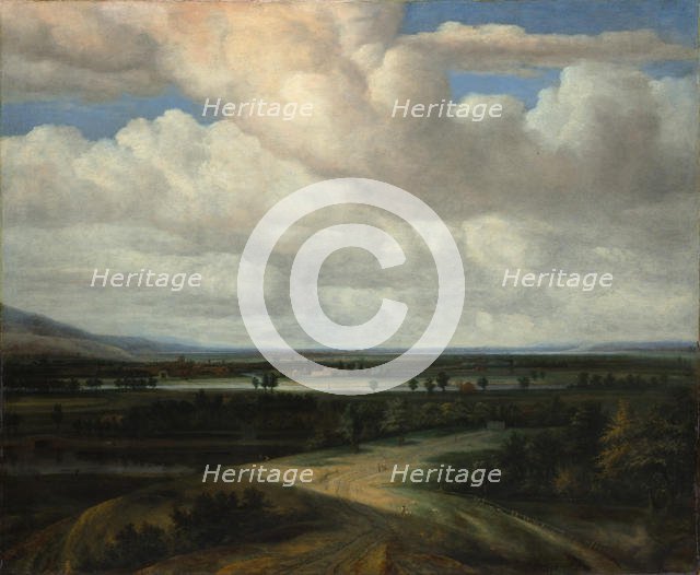 A Panoramic Landscape with a Country Estate, ca. 1649. Creator: Philip Koninck.