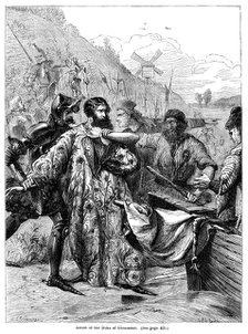 Arrest of the Duke of Gloucester. Artist: Charles Joseph Staniland