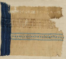 Fragment, Egypt, Arab period (641-969)/Fatimid period (969-1171)/Ayyubid period (1171-1250)... Creator: Unknown.