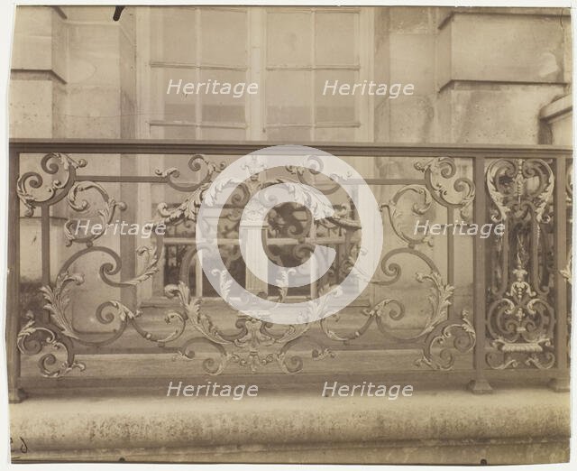 Versailles, Grille du Chateau, 1906. Creator: Eugene Atget.