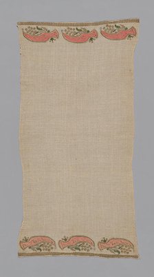 Towel, Turkey, 19th century. Creator: Unknown.