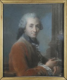 Portrait of the architect Jacques Gondouin de Folleville (1737-1818) , c. 1780. Creator: Valade, Jean (1710-1787).