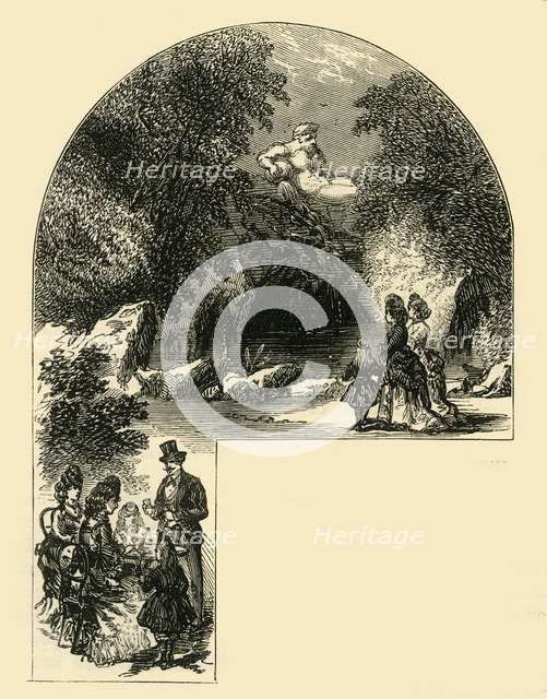 'Fountain in the Surrey Gardens', (c1878). Creator: Unknown.