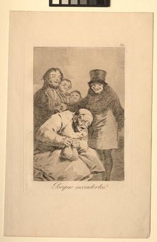 Caprichos: Why Hide Them?. Creator: Francisco de Goya (Spanish, 1746-1828).