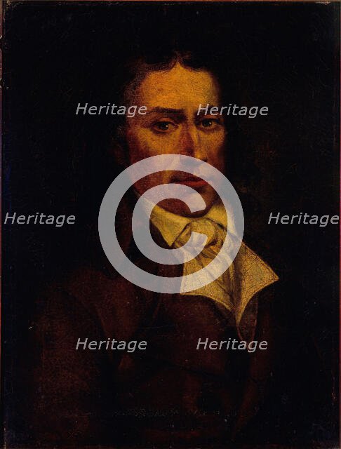 Portrait of Camille Desmoulins (1760-1794), 1792. Creator: Anonymous.