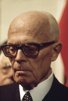 Sandro Pertini (1896-1990) President of the Italian Republic.