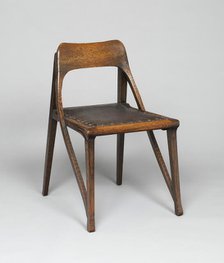 Side Chair, Germany, 1898/99. Creator: Richard Riemerschmid.
