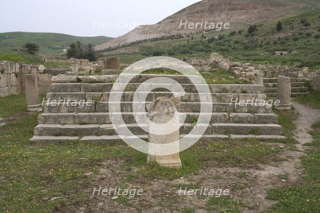 The Temple of Isis, Bulla Regia, Tunisia. Artist: Samuel Magal