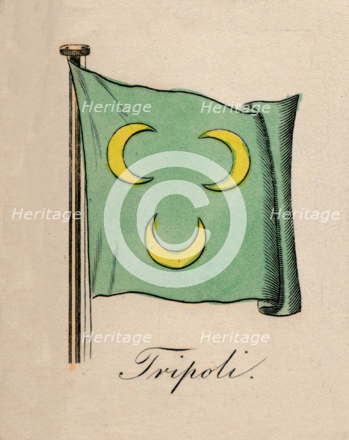 'Tripoli', 1838. Artist: Unknown.