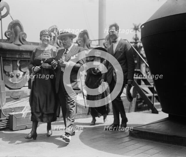 Caruso bridal party, between c1915 and c1920. Creator: Bain News Service.