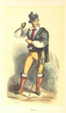 Miquelet, 1848.  Creators: Clerman, Adolphe François Pannemaker.