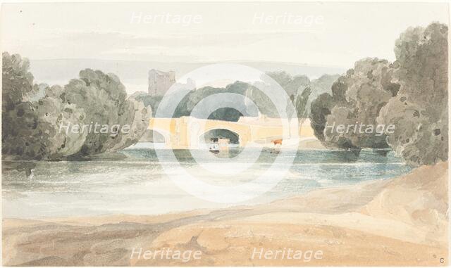 Bridge at Knaresborough, c. 1802/1804. Creator: James Bulwer.