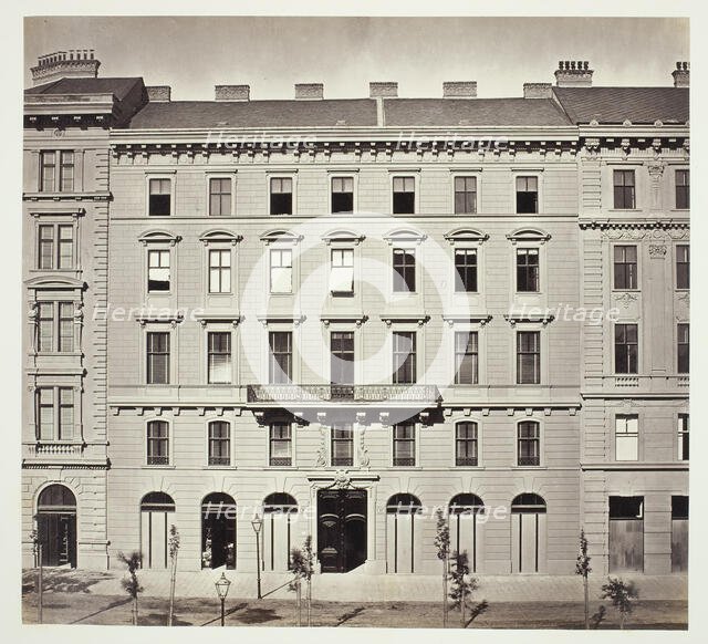 Kolowrat-Ring No. 12, Wohnhaus des Grafen Eugen Kinsky, 1860s. Creator: Unknown.