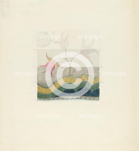 Crewel Embroidery, 1935/1942. Creator: Suzanne Chapman.