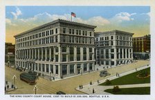 King County Courthouse, Seattle, Washington, USA, 1916. Artist: Unknown