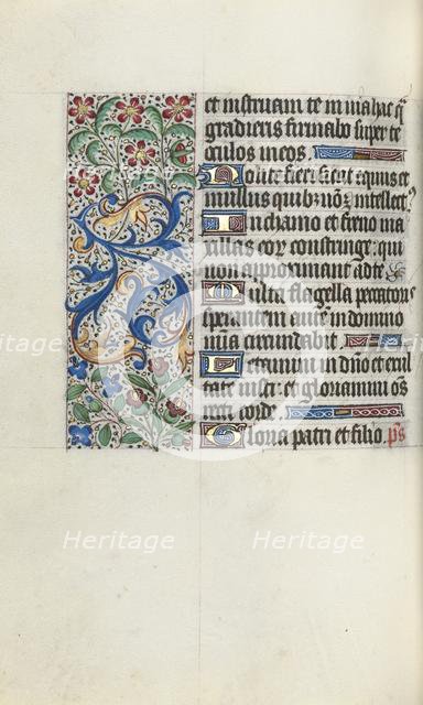 Book of Hours (Use of Rouen): fol. 82v, c. 1470. Creator: Master of the Geneva Latini (French, active Rouen, 1460-80).