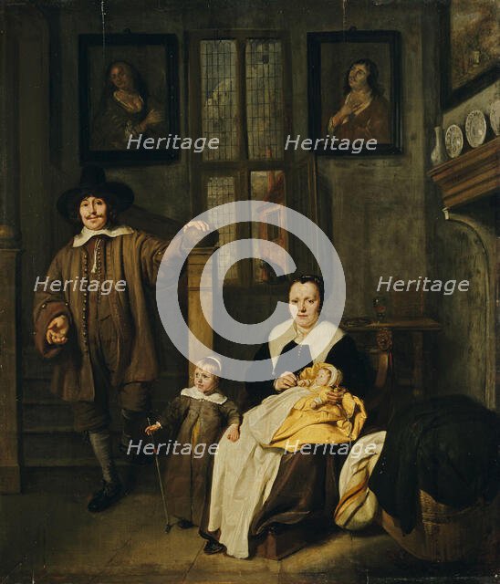 Family portrait, between 1622 and 1640. Creator: Thomas de Keyser.