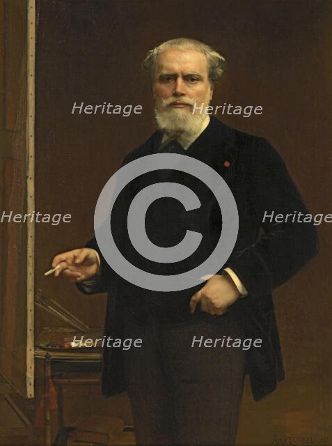 Self Portrait, 1885. Creator: Alexandre Cabanel.