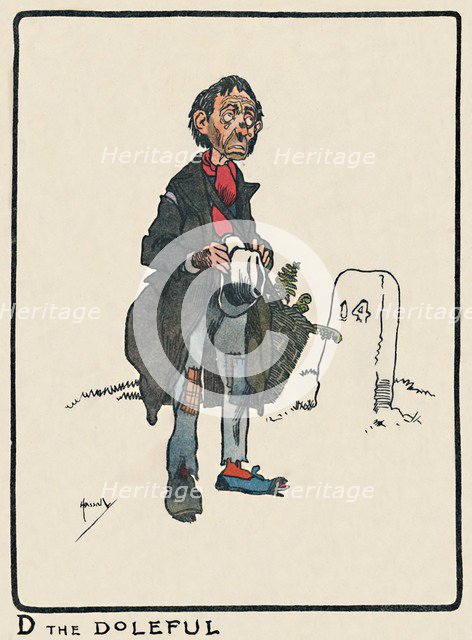 'D the Doleful', 1903. Artist: John Hassall.