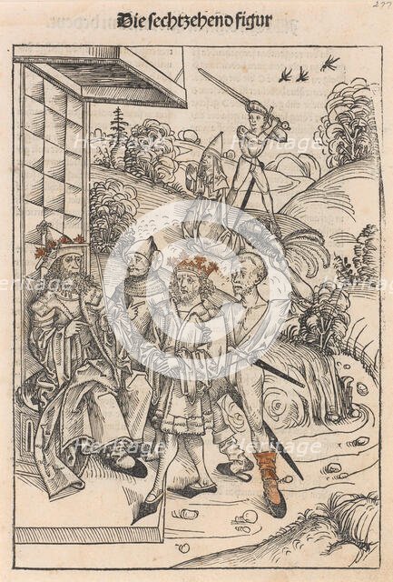 The Bloodthirsty King, 1491. Creator: Michael Wohlgemuth.