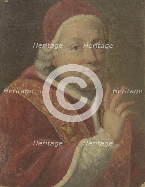 Portrait of a Pope, 1700-1800. Creator: Anon.